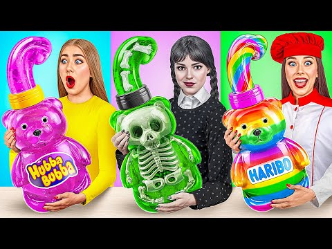 Видео: Кулинарный Челлендж: Уэнсдей Против Бабушки | Кулинарная битва с Секретными Гаджетами от Multi DO