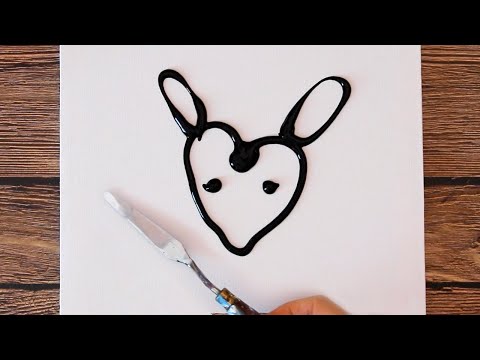 Видео: 5-минутное успокаивающее искусство | Расслабляющая акриловая картина #295