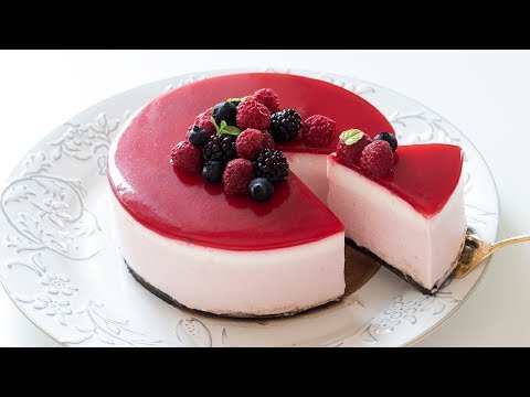 Видео: Малиновый чизкейк No-Bake Raspberry Cheesecake｜HidaMari Cooking