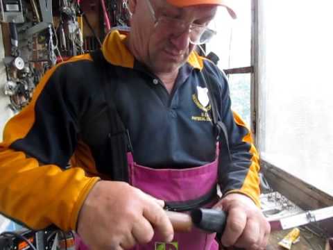 Видео: Укоротить велосипедную камеру на  28"    до  20" при помощи нового стыка..