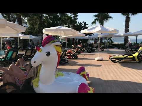 Видео: Нормальные отели Турции Кемер где отдохнуть в Кемере Crystal Aura Beach Resort Кристал Аура