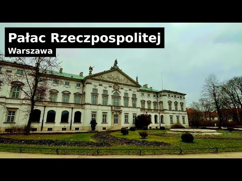 Видео: Pałac Rzeczypospolitej в Варшаве