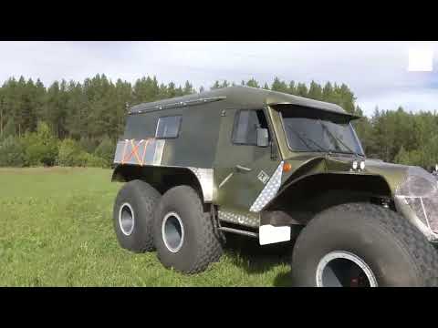 Видео: Вездеход 6х6 "ТАЙМЕНЬ". Обзор нового золотого "ТАЙМЕНЯ". Часть 1