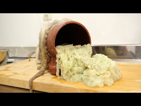 Видео: Редкие ингредиенты в ловушке для осьминогов! Я съел осьминога СОТОКО.