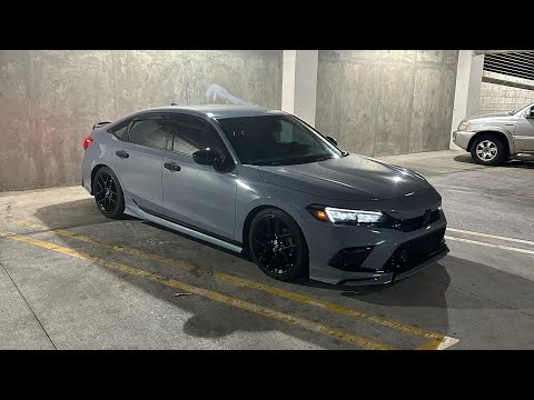 Видео: Установка боковых обвесов YOFER V2 на мой Honda CIVIC 2024 года