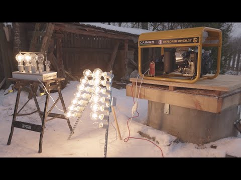 Видео: Тест генераторов Caiman