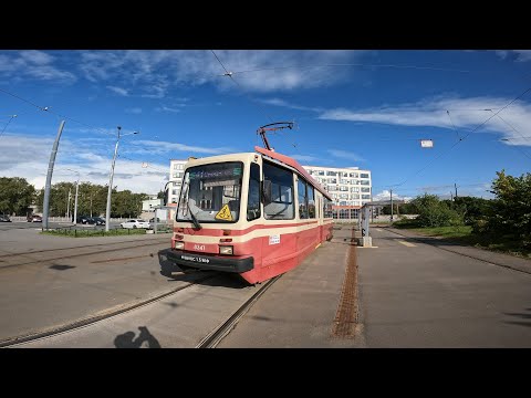 Видео: Санкт Петербург Трамвай  маршрут 41