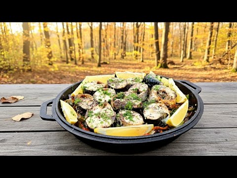 Видео: Съели Мгновенно - ШАШЛЫК из СКУМБРИИ на огне!   СОУС к рыбе!