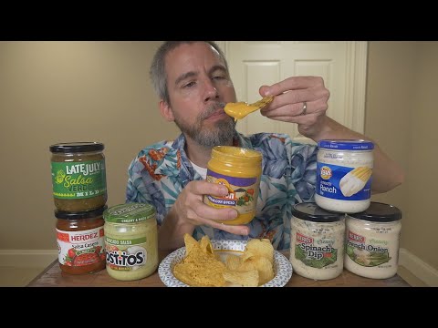 Видео: Чипсы и соусы ASMR