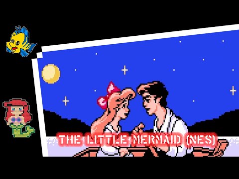 Видео: The Little Mermaid (NES) Тихое прохождение