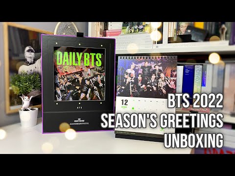 Видео: BTS 'SEASON'S GREETINGS 2022' | Unboxing | Обзор | Распаковка | Анбоксинг
