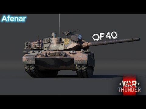 Видео: Обзор на OF40 в War Thunder #Afenar #war thunder #афенар