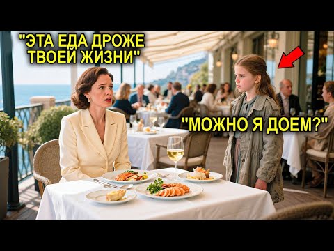 Видео: «МОЖНО Я ВОЗЬМУ ВАШИ ОСТАТКИ?» , — Бездомная Девочка Спрашивает Бизнесвумен, И Она Меняет Всё...