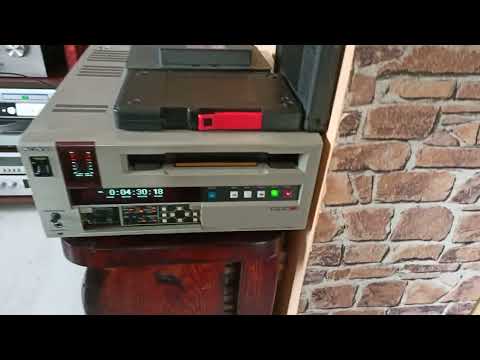 Видео: Sony Betacam SP uvw1800p исполняет композицию David Drew 1988