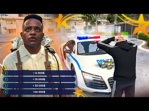 Видео: СКОЛЬКО МОЖНО ПОДНЯТЬ на ВЗЯТКАХ в ПОЛИЦИИ ЛССД? - ПУТЬ КОПА на GTA 5 RP | Rainbow