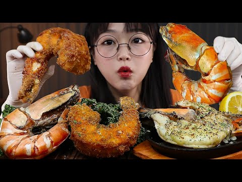 Видео: АСМР ЕДА ГИГАНТСКИЕ КРЕВЕТКИ И ЖАРЕНЫЕ КРЕВЕТКИ🍤 | MUKBANG | EATING SHOW