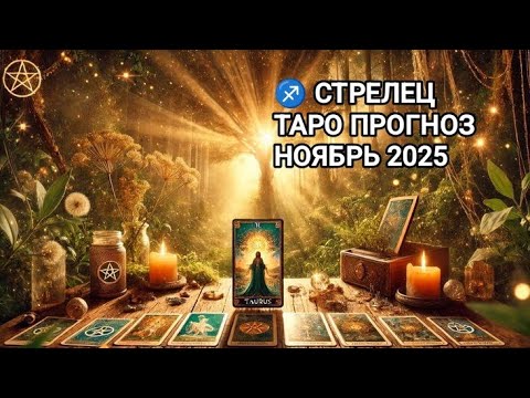 Видео: ♐ СТРЕЛЕЦ 🍁 ТАРО ПРОГНОЗ НА НОЯБРЬ 2025