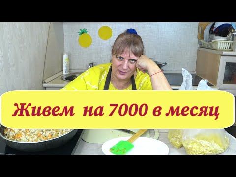 Видео: Живем на 7000 тысяч ,в месяц! День №2 Экономное ,бюджетное меню! Это сможет каждый!