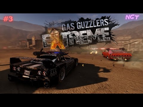 Видео: Игра сломала мне мозг! ► Gas Guzzlers Extreme ► Прохождение #3