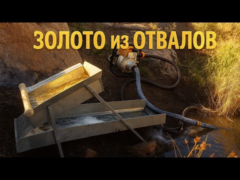 Видео: ЗОЛОТО ИЗ ОТВАЛОВ ХВОСТЫ