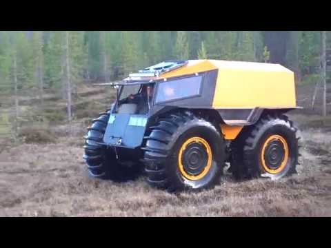 Видео: Вездеход ..SHREK.. озеро Мертвое попытка посадить