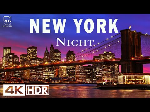 Видео: Нью-Йорк в 4K – Город, который никогда не спит, вид сверху | | Видео 4K Ultra HD с дрона