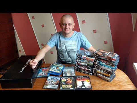 Видео: Большая распаковка лицензионных дисков PS 2 по 130 рублей