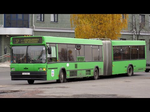 Видео: Информатор автобусного маршрута 37 г.Минска (голос Эдуард Данченко)