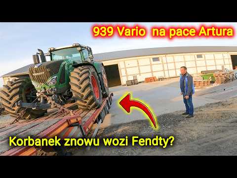 Видео: Этот Корбанек тоже водит FENDT? 👉 Доставка трактора FENDT 939 заказчику