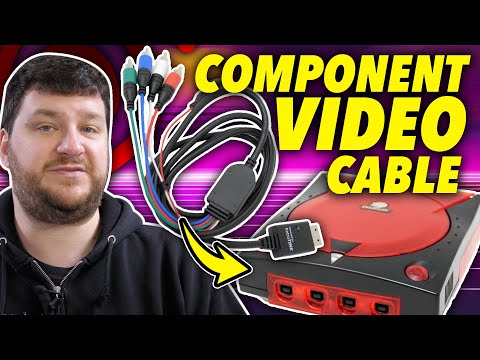 Видео: Кабель Dreamcast Component YPbPr