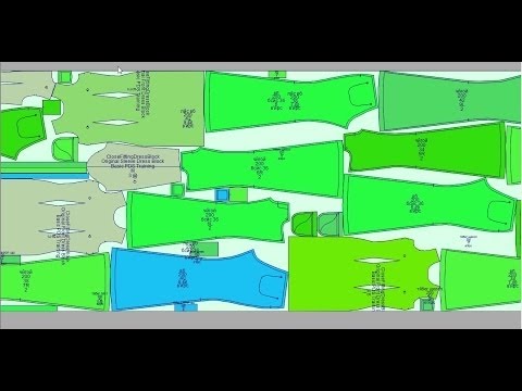 Видео: OptiTex Mark. Панели инструментов. Применение текстур. Пакетная обработка. 3 часть