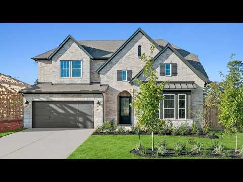 Видео: Загляните внутрь этого потрясающего проекта площадью 3013 кв. футов в Хеннесси от David Weekley H...