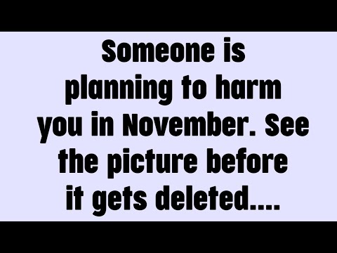 Видео: 🌈Сегодняшнее послание бога || Кто-то планирует причинить вам вред в ноябре. Смотрите