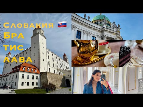 Видео: Из Австрии в Словакию | тур по Братиславе | будни стюардессы #slovakia #bratislava
