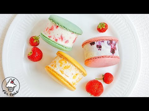 Видео: МАКАРОН МОРОЖЕНОЕ СЭНДВИЧ Самый главный десерт этого лета / Macaroni ice cream sandwich