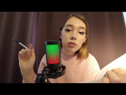 Видео: АСМР: Ласковые слова, нарисую твой портрет . ASMR