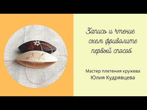 Видео: Запись и чтение схемы фриволите