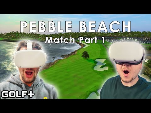 Видео: VR-гольф на все времена | Часть 1 | Pebble Beach | Геймплей GOLF+ Quest 2