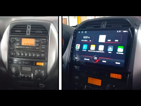Видео: Установка магнитолы Toyota Rav4 2-го поколения на базе Android