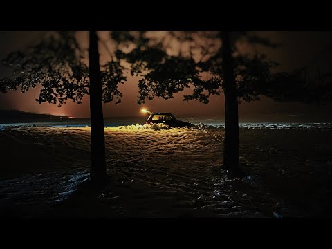 Видео: Путешествие на автомобиле Лада Нива В Ленинградскую область | Стейк | Айдахо | Лопата | Solo Camp