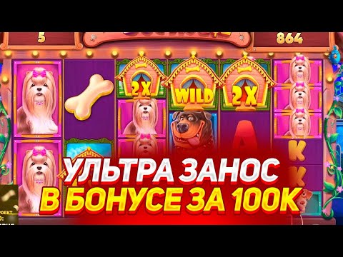 Видео: УЛТРА ЗАНОСИЩЕ В БОНУСКЕ ЗА 100К В THE DOG HOUSE MEGAWAYS! ЗАНОС НА ?.???.??? / ЗАНОСЫ НЕДЕЛИ