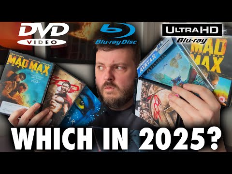 Видео: DVD vs Blu-ray vs 4K Blu-ray: стоит ли ОБНОВЛЯТЬСЯ в 2025 году?