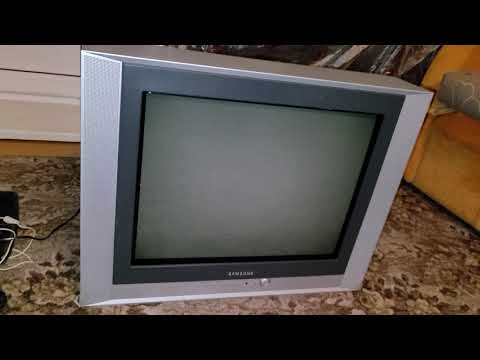 Видео: Samsung cs-21k30mjq - 18 лет в защитных плёнках