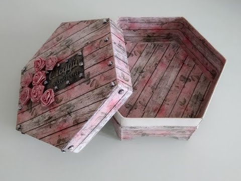 Видео: ШКАТУЛКА ИЗ КОРОБКИ ОТ КОНФЕТ.