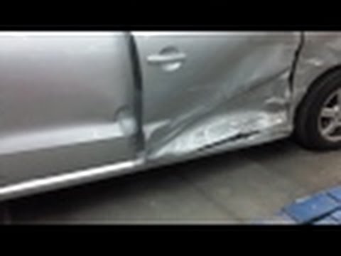 Видео: Кузовной ремонт Volkswagen Polo Часть 3
