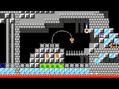 Видео: Что есть и чего никогда не должно быть от Buttons 🍄Super Mario Maker 2 ✹4K Switch 2 Без комментар...