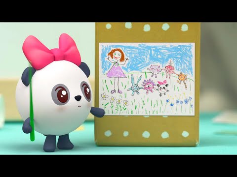Видео: Малышарики - С Праздником - серия 240 -  мультфильмы для малышей - Творчество