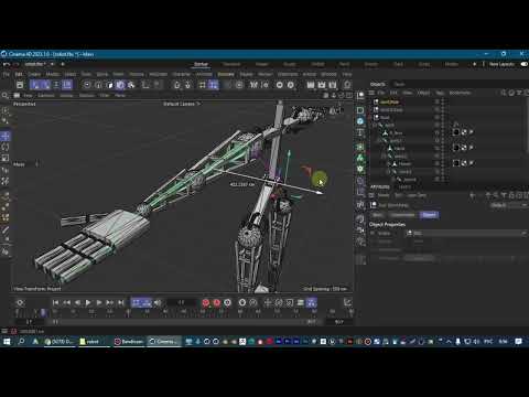 Видео: Риг Робота в Cinema 4D I Ответ подписчику I Разбор ошибок