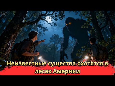 Видео: ОСТОРОЖНО! В Лесах Америки Обитают НЕИЗВЕСТНЫЕ ВИДЫ СУЩЕСТВ!