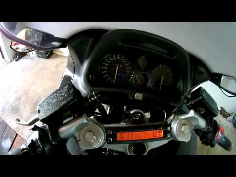 Видео: Honda CBR 1000F мелкий тюнинг